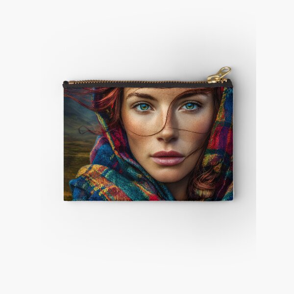 Item preview, Striking Portrait of a Woman in Traditional Attire designed and sold by Artessie.