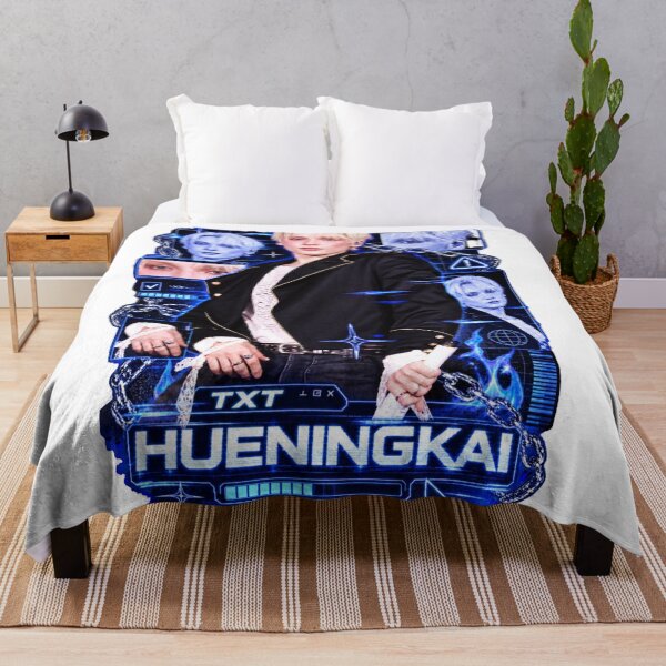 Item preview, Cyberpunk Glitch Cutouts TXT Hueningkai Iconic Visual designed and sold by Valeree Store.