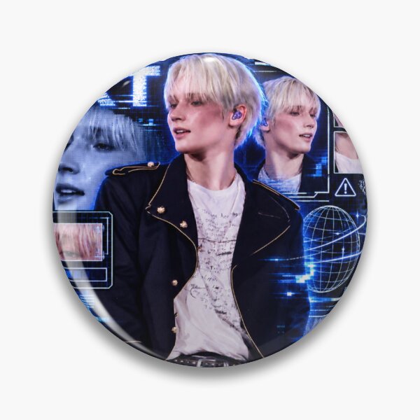 Item preview, Electric Blue Metallic Text TXT Hueningkai Concert Stage designed and sold by Valeree Store.