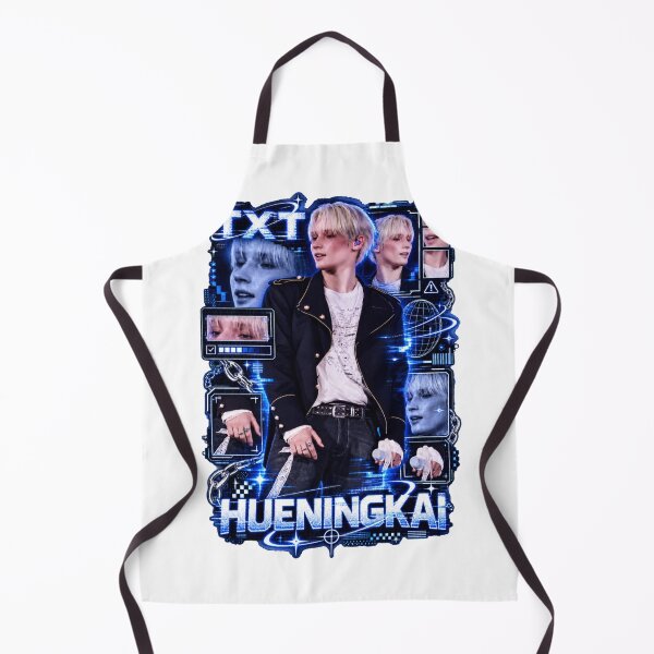 Item preview, Electric Blue Metallic Text TXT Hueningkai Concert Stage designed and sold by Valeree Store.