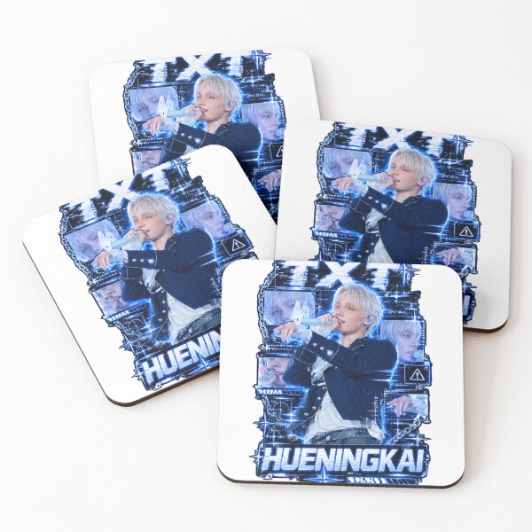 Item preview, TXT Hueningkai Stage Energy Cyber Blue Graphic designed and sold by Valeree Store.