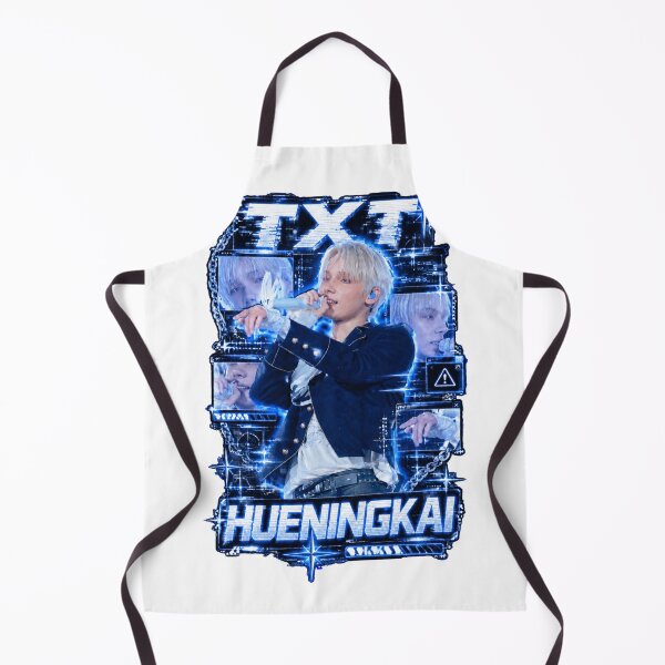 Item preview, TXT Hueningkai Stage Energy Cyber Blue Graphic designed and sold by Valeree Store.