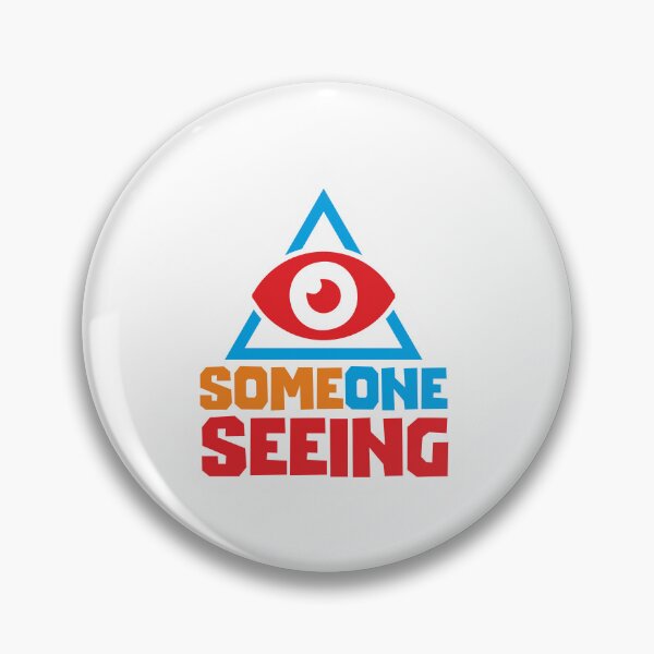 Item preview, SOMEONE SEEING- STICKER, DATA, AI, IT, INFORMATIVE, TYPOGRAPHY, WARN, CARE designed and sold by 440CREATIVES.