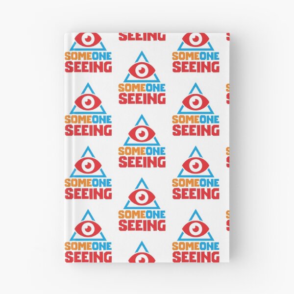 Item preview, SOMEONE SEEING- STICKER, DATA, AI, IT, INFORMATIVE, TYPOGRAPHY, WARN, CARE designed and sold by 440CREATIVES.