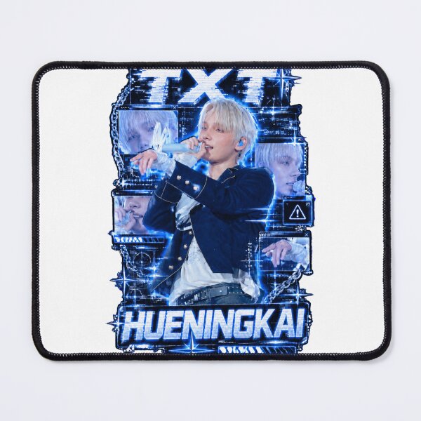Item preview, TXT Hueningkai Stage Energy Cyber Blue Graphic designed and sold by Valeree Store.