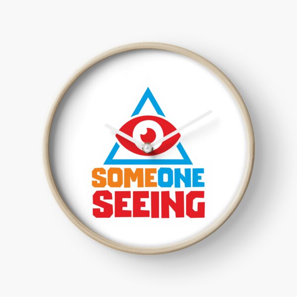 Item preview, SOMEONE SEEING- STICKER, DATA, AI, IT, INFORMATIVE, TYPOGRAPHY, WARN, CARE designed and sold by 440CREATIVES.