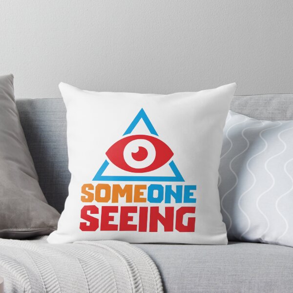 Item preview, SOMEONE SEEING- STICKER, DATA, AI, IT, INFORMATIVE, TYPOGRAPHY, WARN, CARE designed and sold by 440CREATIVES.