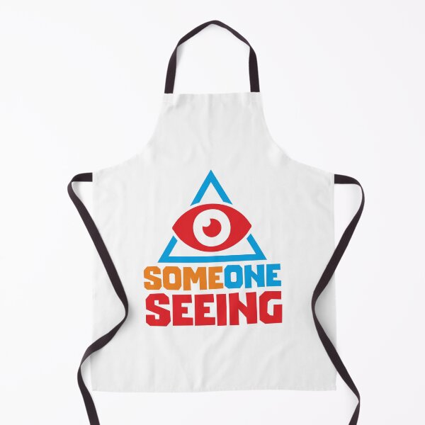 Item preview, SOMEONE SEEING- STICKER, DATA, AI, IT, INFORMATIVE, TYPOGRAPHY, WARN, CARE designed and sold by 440CREATIVES.