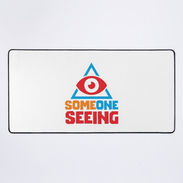 Item preview, SOMEONE SEEING- STICKER, DATA, AI, IT, INFORMATIVE, TYPOGRAPHY, WARN, CARE designed and sold by 440CREATIVES.