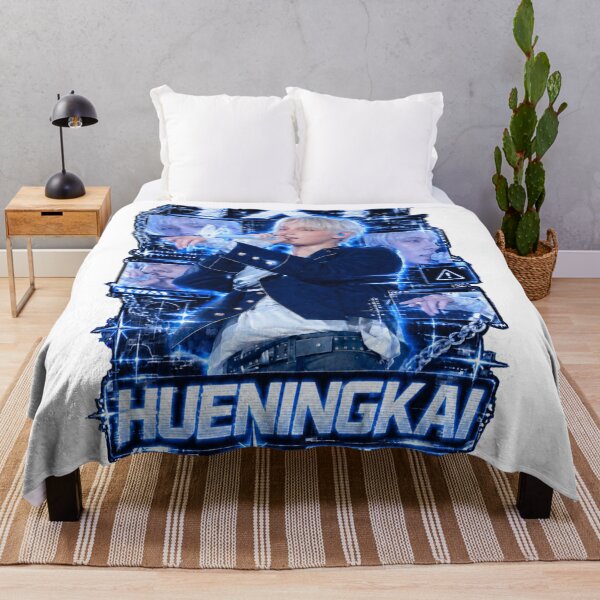 Item preview, TXT Hueningkai Stage Energy Cyber Blue Graphic designed and sold by Valeree Store.
