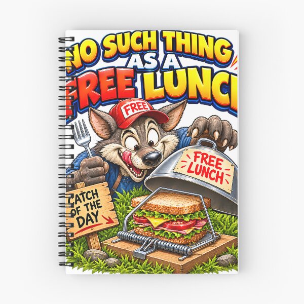 Item preview, NO SUCH THING AS A FREE LUNCH designed and sold by Smoothseer.