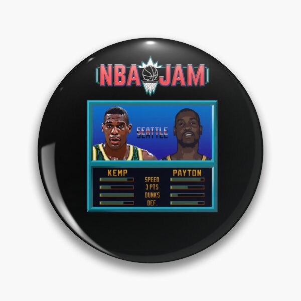 Artikelvorschau, Spielerstatistiken der NBA-Stars Jam Kemp & Paytons (Seattle) entworfen und verkauft von Tmer-N5lawi.