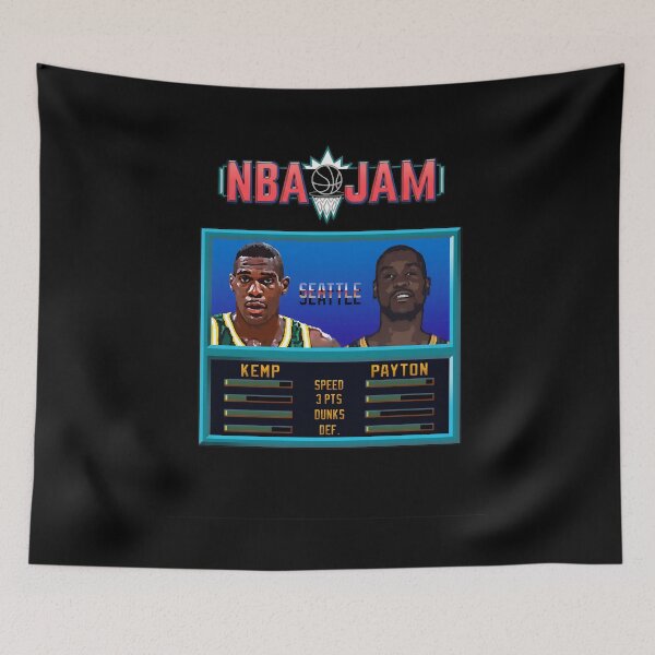 Item preview, NBAs Jam Kemp & Paytons Seattles Player Stats designed and sold by Tmer-N5lawi.