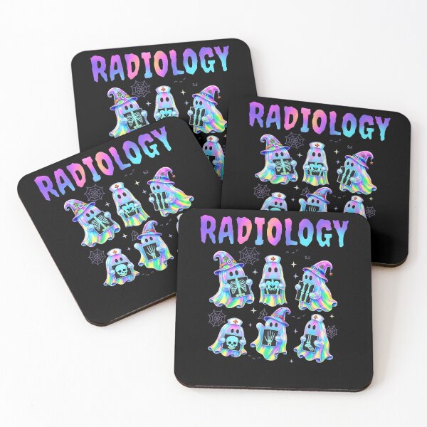 Item preview, Radiology Halloween Ghosts Spooky Rad Tech X-Ray Vbrant designed and sold by MarlaMaloneShop.