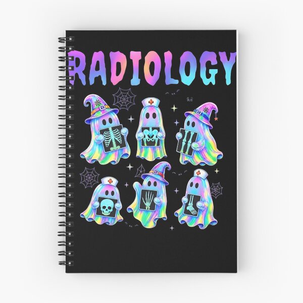 Item preview, Radiology Halloween Ghosts Spooky Rad Tech X-Ray Vbrant designed and sold by MarlaMaloneShop.