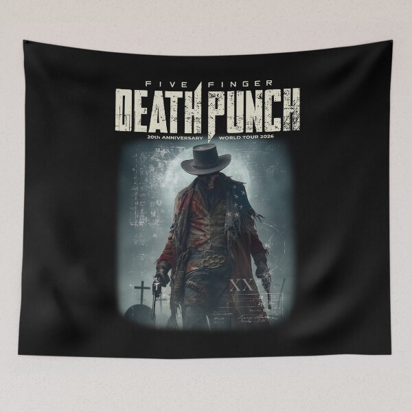 Item preview, Five Finger Death Punch 20th Anniversary World Tour 2026  designed and sold by DropTheChan.
