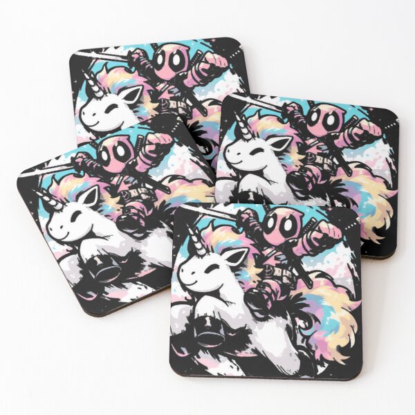 Item preview, Deadpool Riding Unicorn Fan Art Limited Edition designed and sold by MinMaxHold.