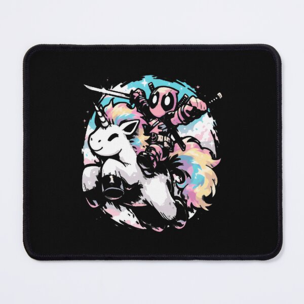 Item preview, Deadpool Riding Unicorn Fan Art Limited Edition designed and sold by MinMaxHold.