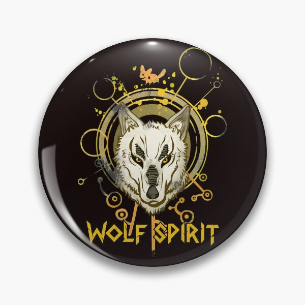 Artikelvorschau, Geometrisches astrales Emblem eines mystischen Wolfskopfes entworfen und verkauft von OnofriettiKenne.