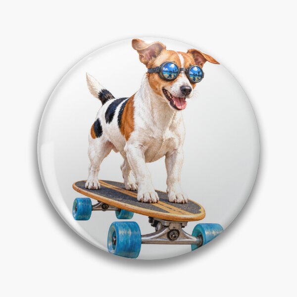 Artikelvorschau, Geboren zum Rollen – Jack Russell Terrier am Venice Beach entworfen und verkauft von Russell Thorne.