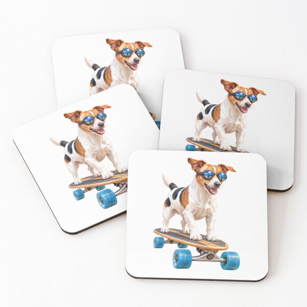 Item preview, Born to Roll – Jack Russell Terrier at Venice Beach designed and sold by Russell Thorne.