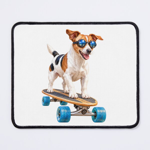 Item preview, Born to Roll – Jack Russell Terrier at Venice Beach designed and sold by Russell Thorne.