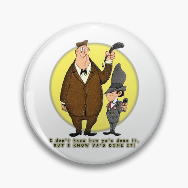 Item preview, Rocky and Mugsy "I don't know how ya's done it, BUT I KNOW YA'S DONE IT!" Meme designed and sold by Neonmorphy.