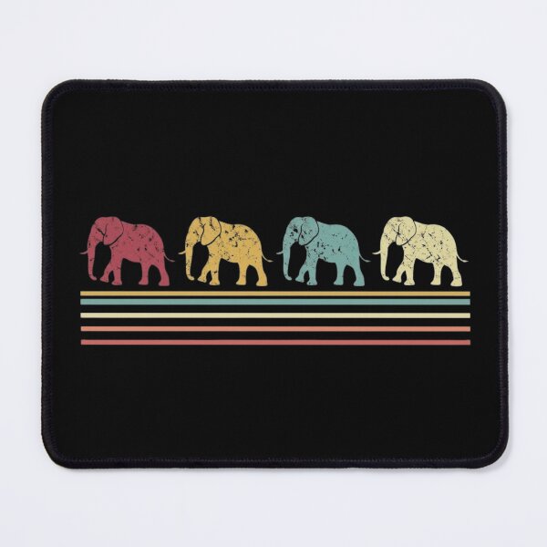 Item preview, Retro Vintage Sunset Elephant Parade Animal Lover designed and sold by haitrieuic96.
