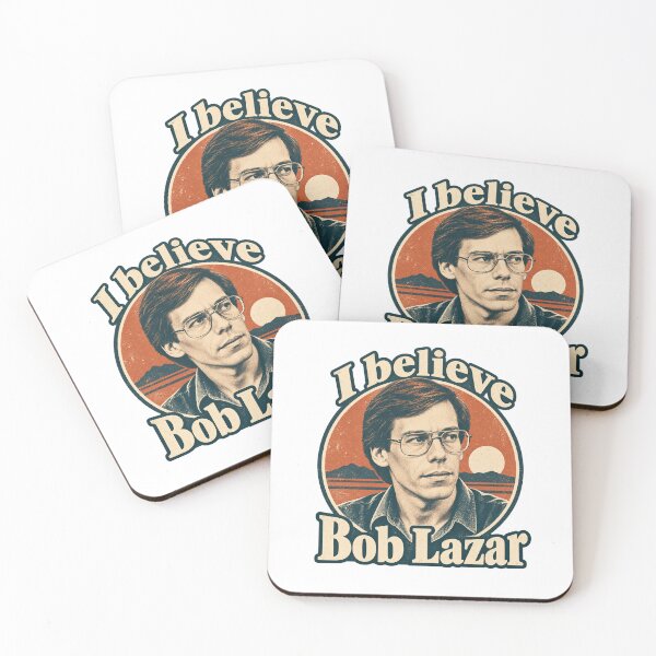 Item preview, I believe Bob Lazar - Retro Screenprint Portrait designed and sold by thefreezoneart.