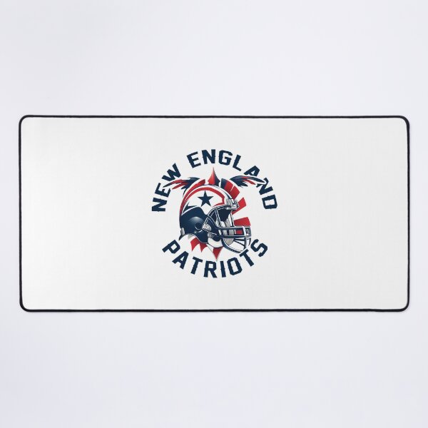 Item preview, New England Football Helmet Winged Crest designed and sold by LANCELIAMS.