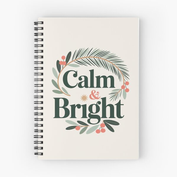 Item preview, Calm and Bright Minimalist Christmas Pine designed and sold by TrendMorphic.