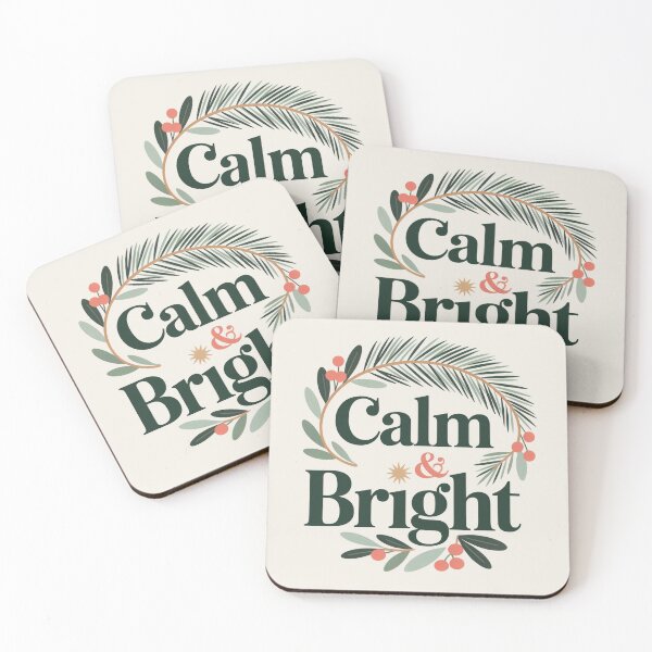 Item preview, Calm and Bright Minimalist Christmas Pine designed and sold by TrendMorphic.