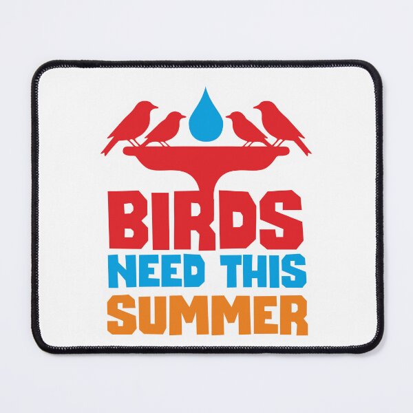 Item preview, BIRDS NEED THIS SUMMER - INFORMATIVE, TYPOGRAPHY, WARN, CARE designed and sold by 440CREATIVES.