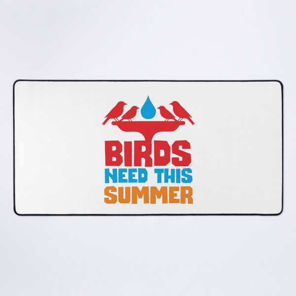 Item preview, BIRDS NEED THIS SUMMER - INFORMATIVE, TYPOGRAPHY, WARN, CARE designed and sold by 440CREATIVES.