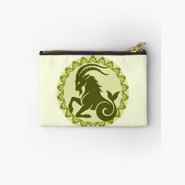 Item preview, Capricorn - green Sea goat   designed and sold by priyankajustine.