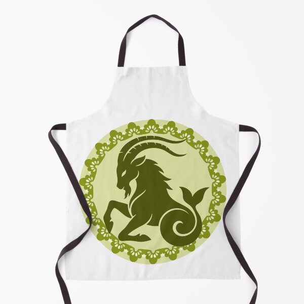 Item preview, Capricorn - green Sea goat   designed and sold by priyankajustine.