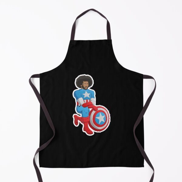 Item preview, The Kneeling Hero Patriotic Shield Art designed and sold by LANCELIAMS.