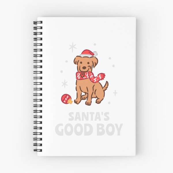 Item preview, Cute Dog with Santa Hat sitting next to Christmas Bauble designed and sold by monkik.