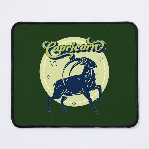 Item preview, Capricorn - green & blue Sea goat designed and sold by priyankajustine.