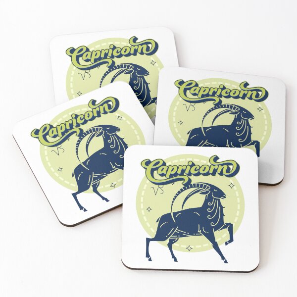 Item preview, Capricorn - green & blue Sea goat   designed and sold by priyankajustine.