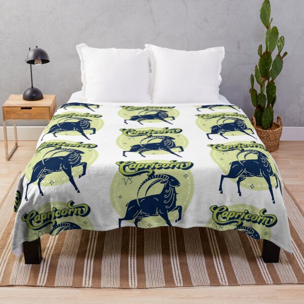 Item preview, Capricorn - green & blue Sea goat designed and sold by priyankajustine.