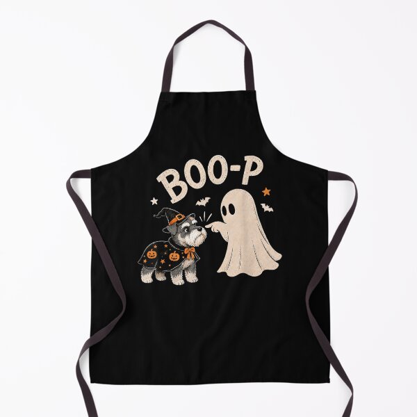 Item preview, Schnauzer Boo Boo-p Ghost Nose Boop Halloween Dog Lover designed and sold by KristenSabol.