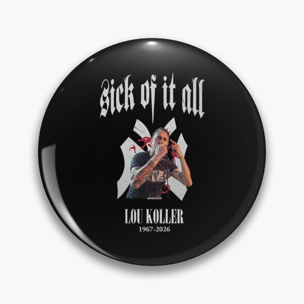 Item preview, Sick Of It All Lou Koller 1967-2026 designed and sold by milannt.