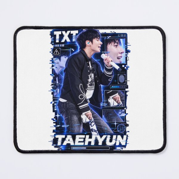 Item preview, Electric Blue Cyberpunk TXT Taehyun Stage Presence designed and sold by Valeree Store.