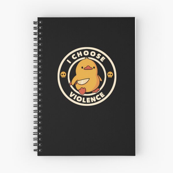 Item preview, I Choose Violence Funny Duck By Tobe Fonseca  designed and sold by burdavell.