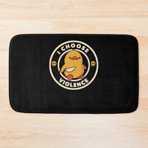 Item preview, I Choose Violence Funny Duck By Tobe Fonseca  designed and sold by burdavell.