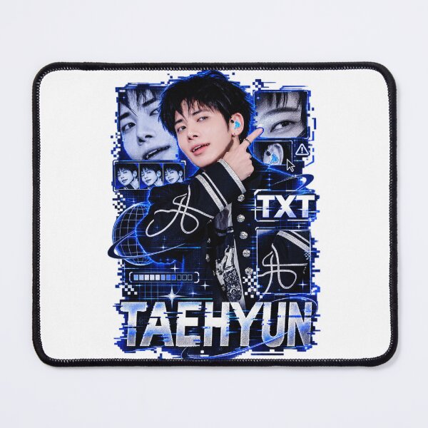 Item preview, TXT Taehyun High Note Power Cyber Blue Graphic designed and sold by Valeree Store.