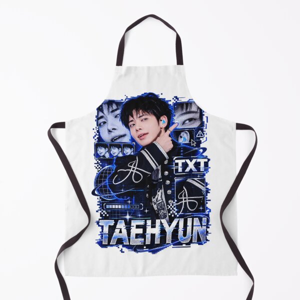 Item preview, TXT Taehyun High Note Power Cyber Blue Graphic designed and sold by Valeree Store.