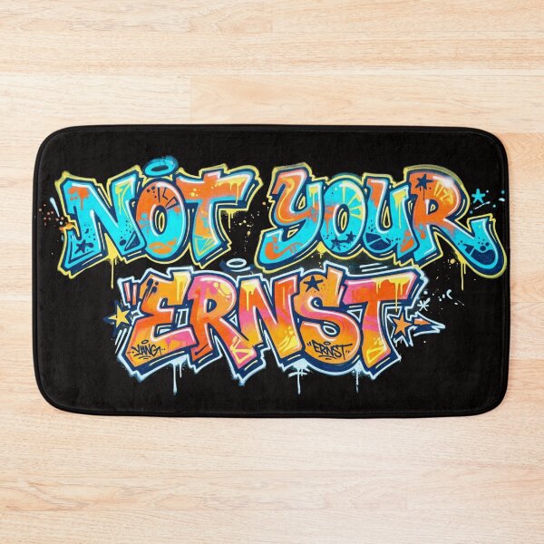 Item preview, Streetwear print “Not Your Ernst” urban style designed and sold by Majorprint.