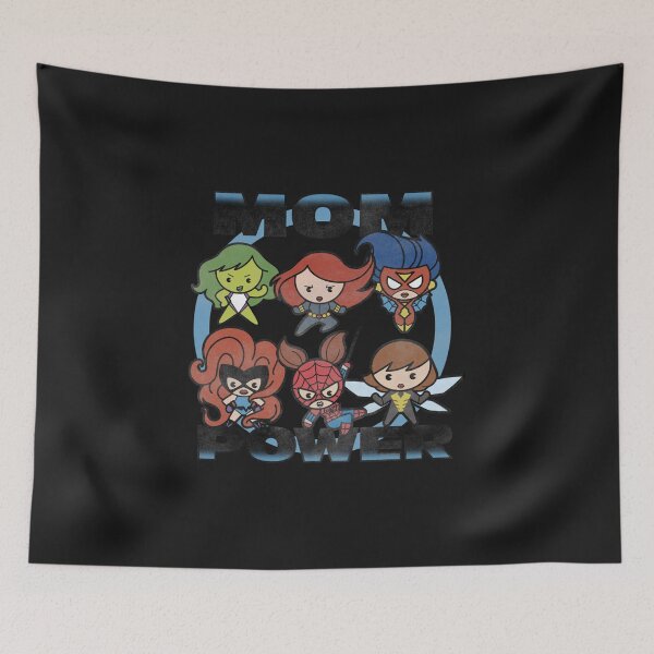 Item preview, MarveIzz 4vengersz Mother's Day Mom Power Cartoon Chest Logo designed and sold by susannunlilly.
